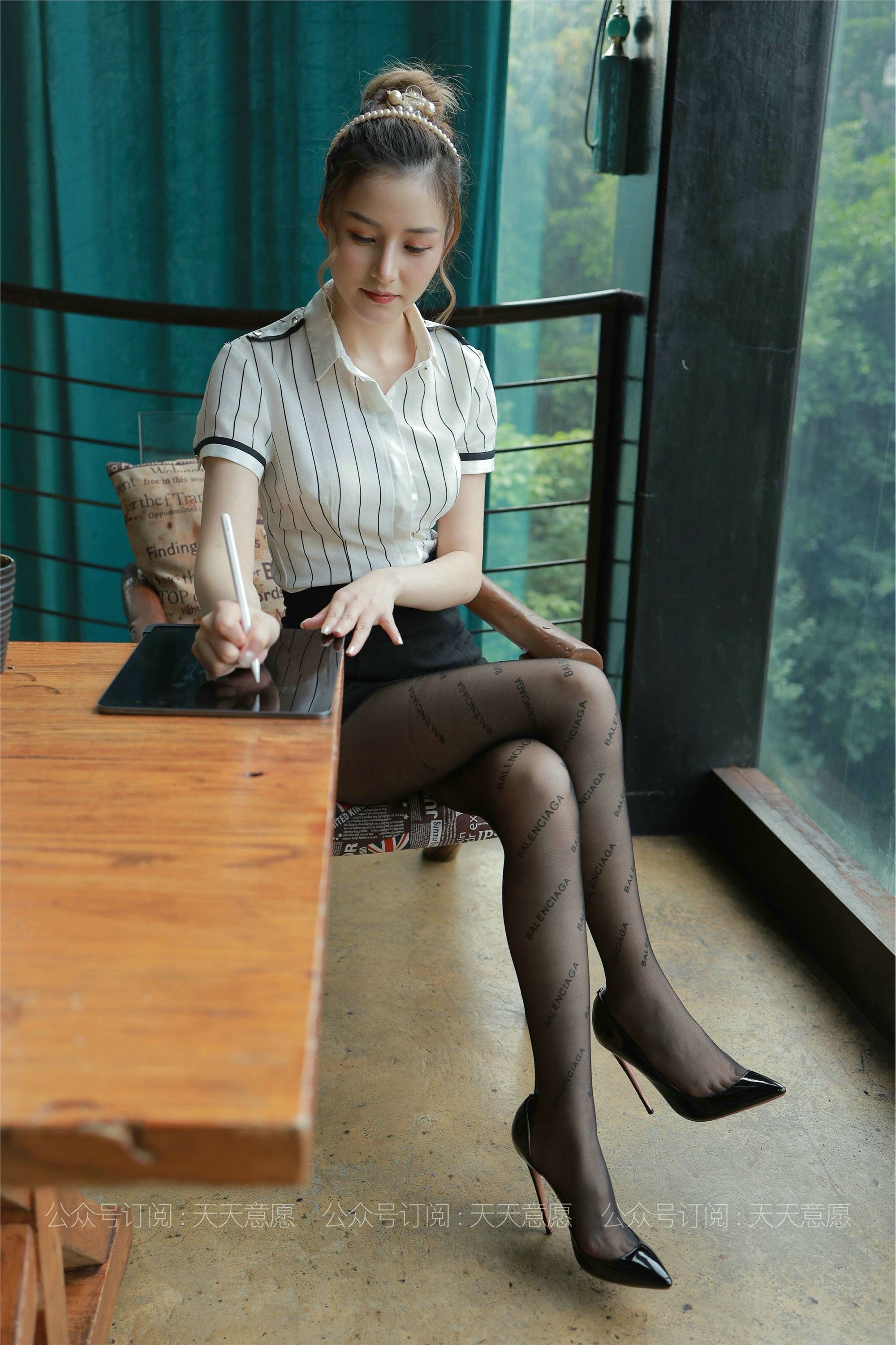 IESS异思趣向  2021.07.07 丝享家854：九妹《甜美女主管》